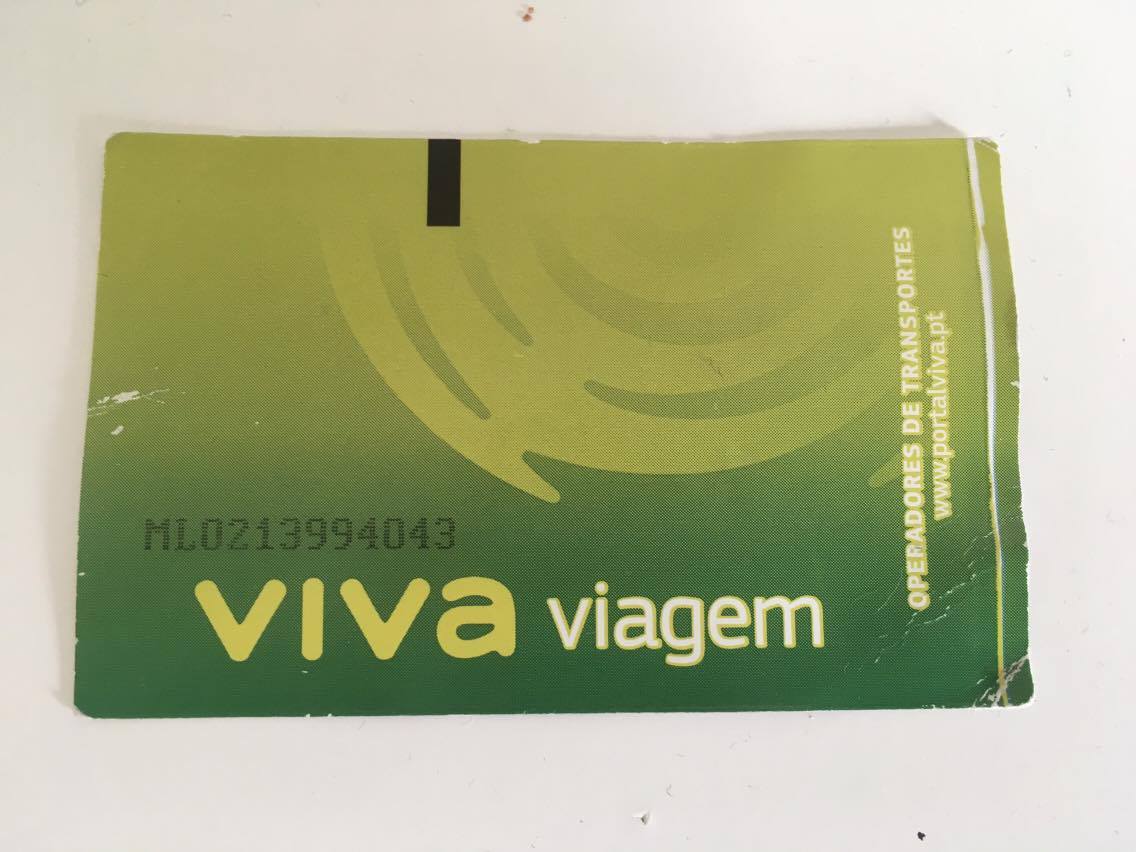 Viva Viagem, az előre feltölthetős metrokártya