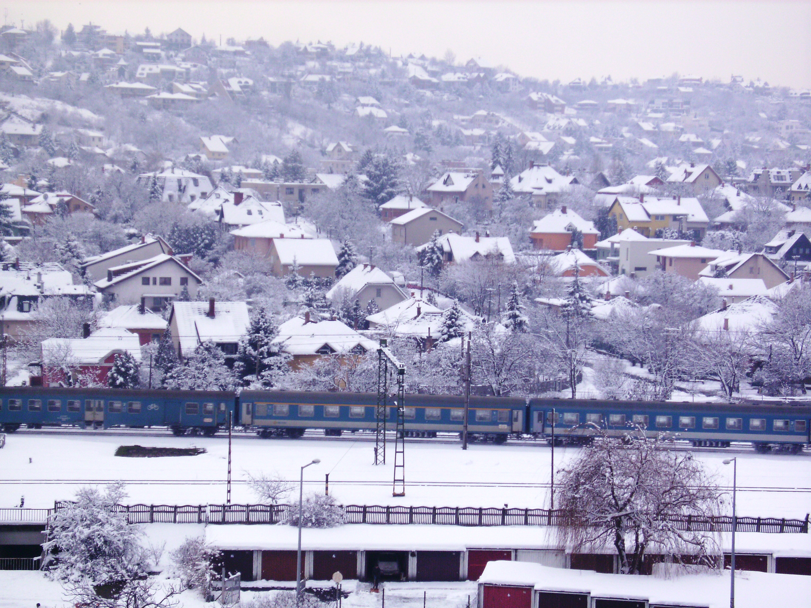 Kilátás a 8. emeletről