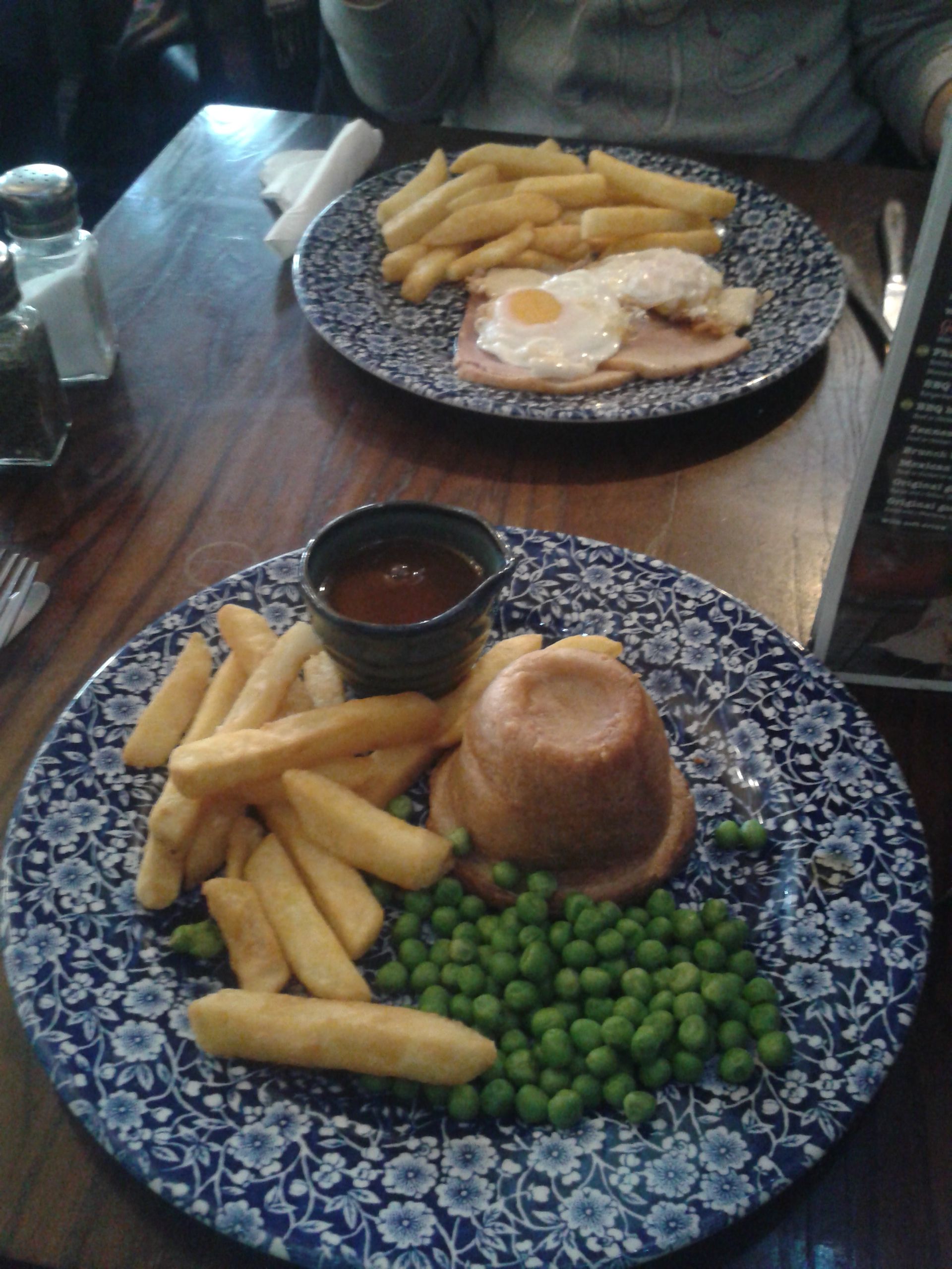 A híres stake&kidney pudding. Nem volt rossz...