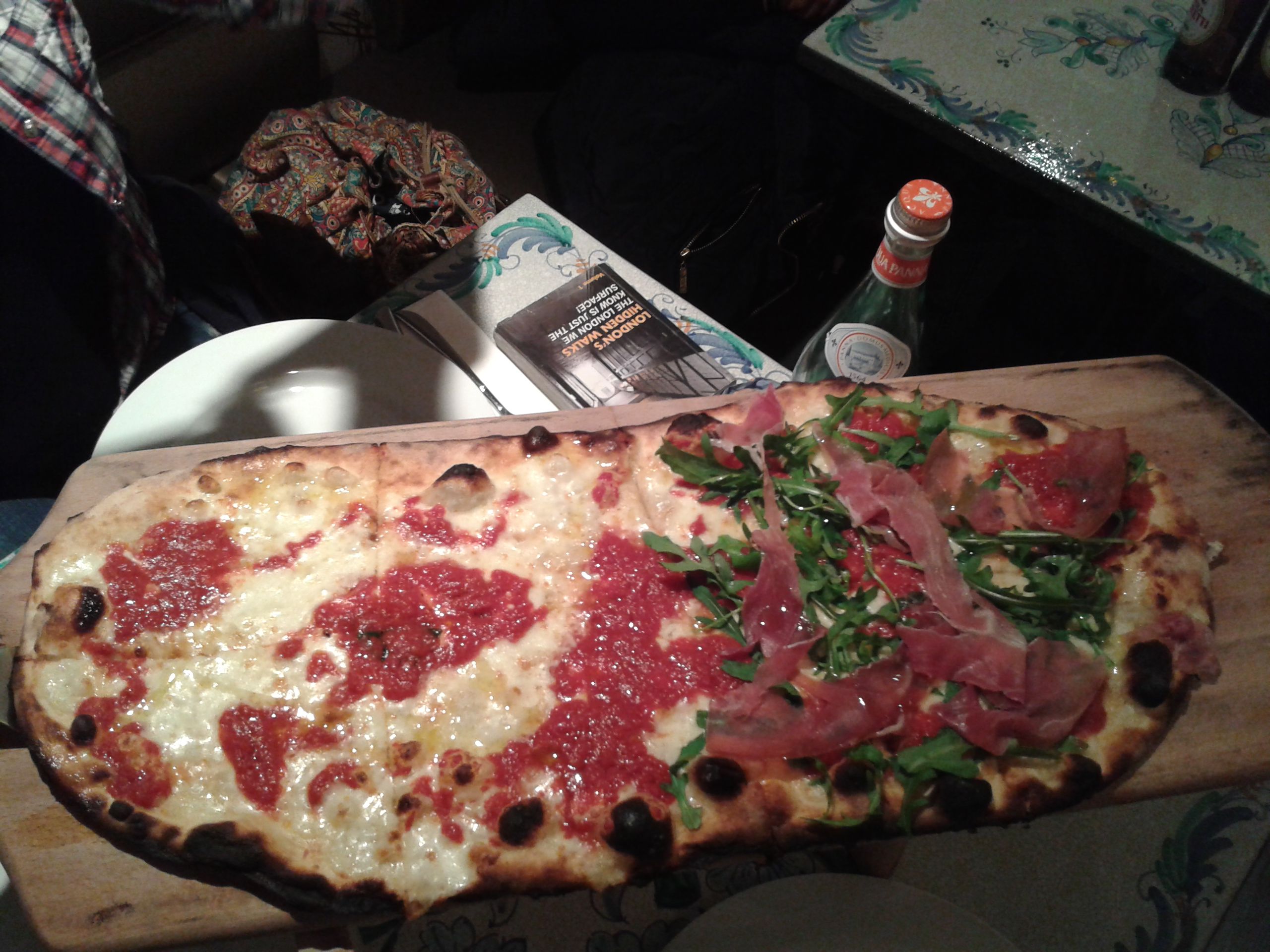 és a pizza