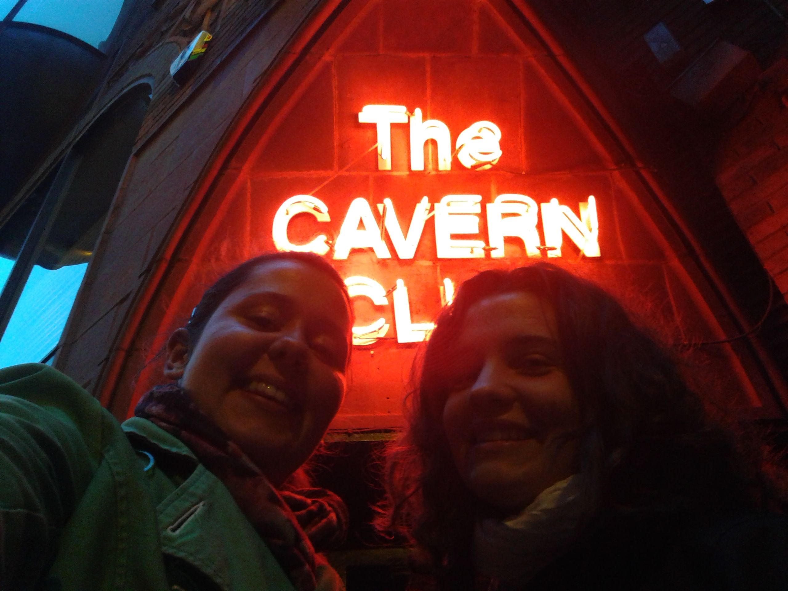 A mostani Cavern Club bejárata, néhány ajtónyira az eredetitől
