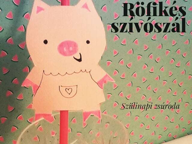 Röfis bulik elengedhetetlen kelléke #röfi #szulinapizsuroda  #diy #szívószál