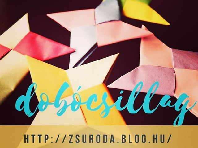 Ha érdekel h készül kövesd a blogom, hamarosan kiderül #dobocsillag #diy #szulinapizsuroda #origami